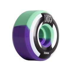 Welcome Orbs Apparitions 99a 56mm Skateboard Wheels Split Mint/Lavender