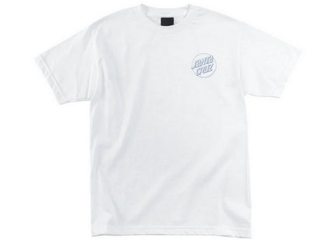 Santa Cruz Absent Topo Dot T-Shirt White