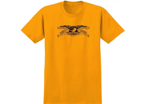AntiHero Basic Eagle T-Shirt Gold