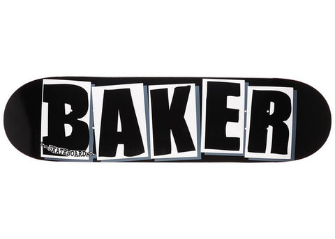 Baker Planche De Skateboard Brand Logo Black/White 8.0" / 8.25" 