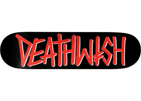 Deathwish Deathspray 8.0/8.25/8.5 Skateboard Deck Red
