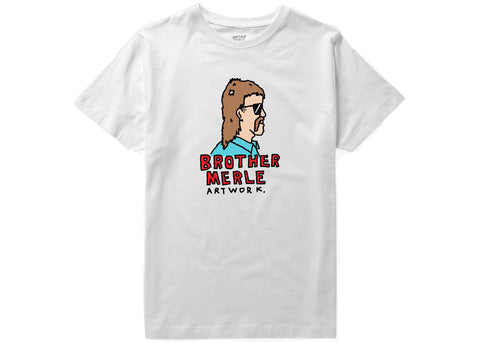 Brother Merle T-Shirt Dirtbag Blanc