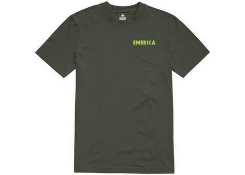 Emerica X Shake Junt T-Shirt Pure Light Military