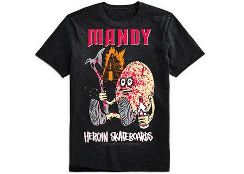 Heroin Mandy T-Shirt Black