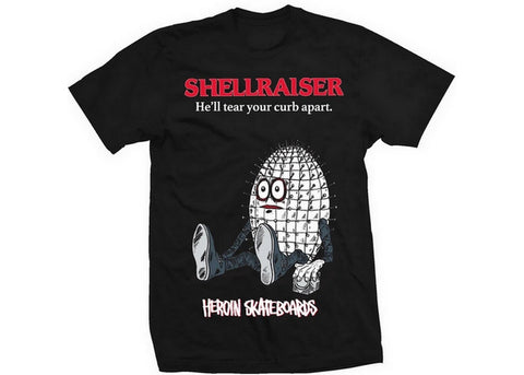 Heroin T-Shirt Shellraiser Black