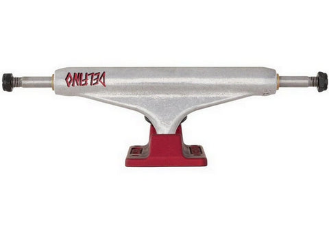 Independent Stage 11 Hollow Delfino Silver/Red 144 Skateboard Trucks