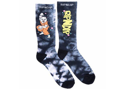 RipNDip Socks Super Sanerm Black Lightning Wash