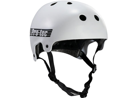 Pro-Tec Old School Certified Helmet Gloss White