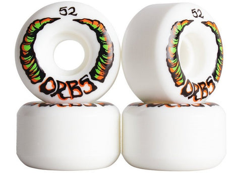Welcome Orbs Apparitions 99a 52mm Skateboard Wheels White