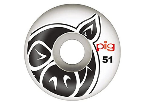 Pig Wheels Head Natural 50MM / 51MM / 52MM / 53MM / 54MM / 55MM 101A Skateboard Wheels