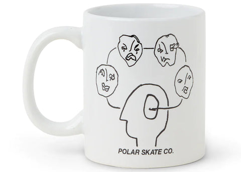 Polar Head Space Mug White