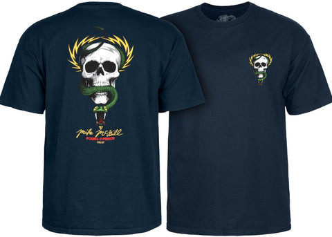 Powell Peralta T-Shirt McGill Skull & Snake Navy