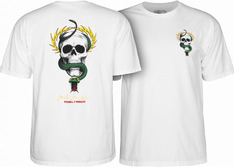 Powell Peralta McGill Skull & Snake T-Shirt White
