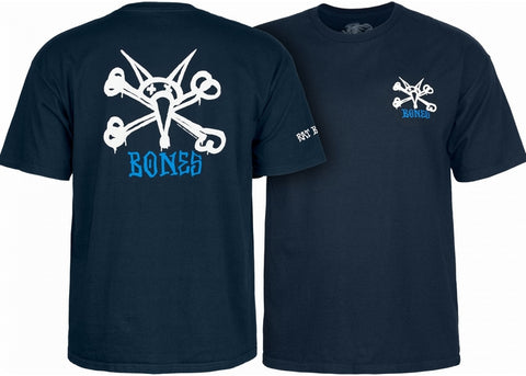Powell Peralta T-Shirt Rat Bones Navy