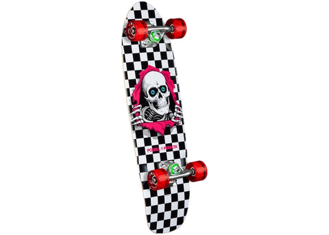 Powell Peralta Sidewalk Surfer Ripper 7.75" Checker Birch Complete Skateboard