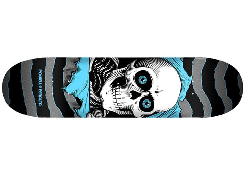 Powell Peralta Ripper One Off 7.75" Silver Light Blue Skateboard Deck