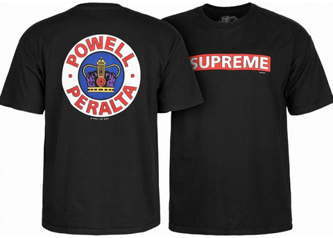 Powell Peralta Supreme T-Shirt Black