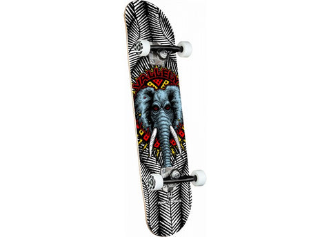 Powell Peralta Vallely Elephant 8.0" White Complete Skateboard