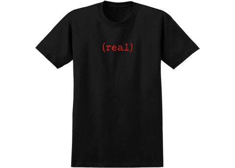 Real Lower T-Shirt Black/Red