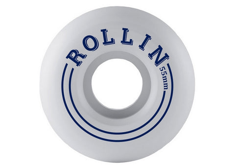 Rollin 51mm, 52mm, 53mm, 55mm 101a Conical Skateboard Wheels
