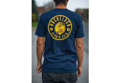 Rollin Hochelaga T-Shirt Navy / Yellow