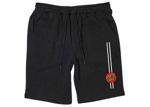Santa Cruz Classic Dot Shorts Stripe Black