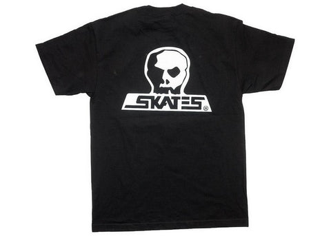 Skull Skates T-Shirt Skull Logo Noir