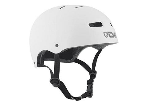 TSG Skate/BMX Injected Color White Helmet