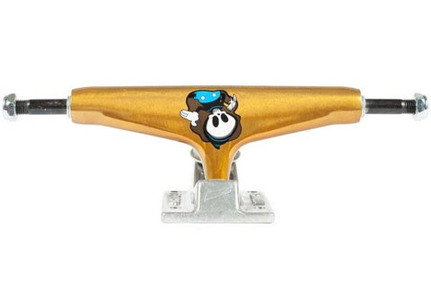 Tensor Aluminium Trippy Character TJ Rogers 5.5 Skateboard Trucks Gold/Raw