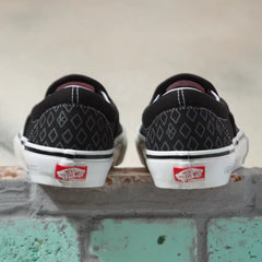 Vans Skate Slip-On Krooked by Natas Shoes Black
