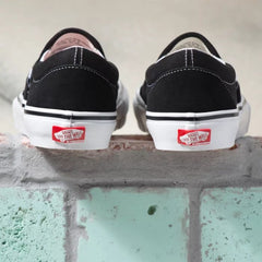 Vans Skate Slip-On Shoes Black White