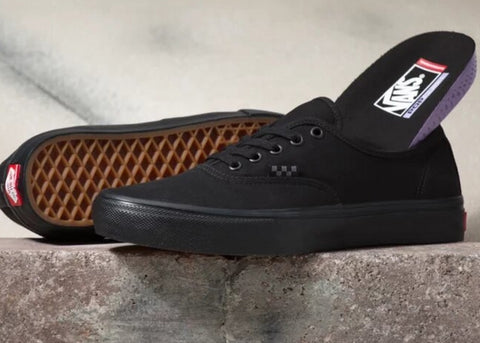 Vans Skate Authentic Shoes Black/Black