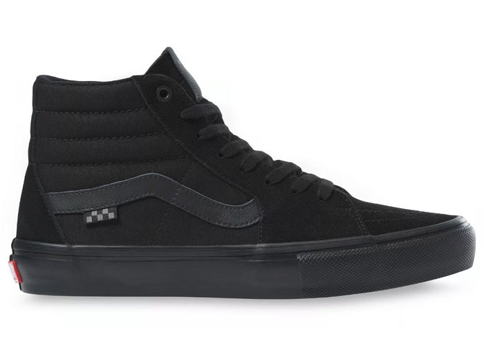 Vans Skate Sk8-Hi Shoes Black/Black Rollin Board Supplies