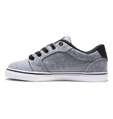 DC Anvil kids' Shoes Dark Grey/Black