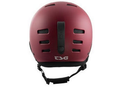 TSG Gravity Solid Color Helmet Satin Grape Red