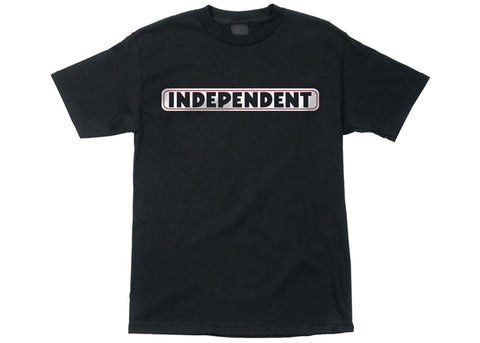 Independent T-Shirt Bar Logo Noir