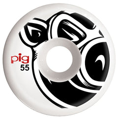Pig Wheels Head Conical 52MM / 53MM / 54MM / 55MM / 56MM / 58MM / 60MM Skateboard Wheels