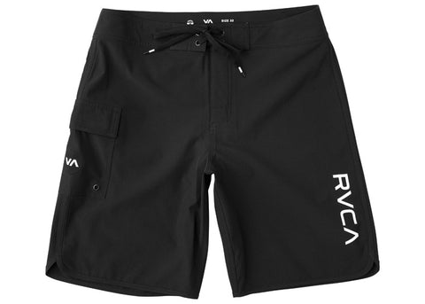 RVCA Shorts de Bain Eastern Trunk 18" All Black