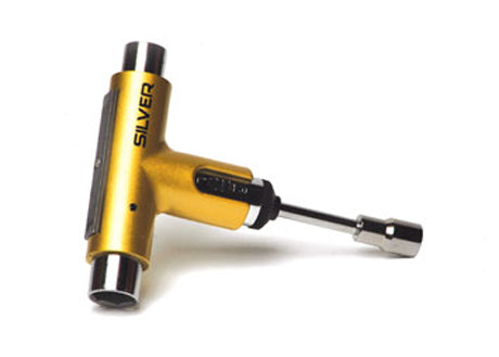 Silver Skate Tool Metallic Gold