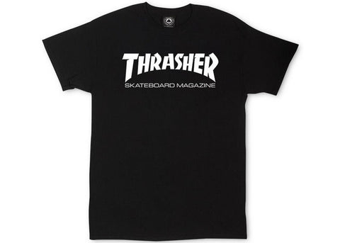 Thrasher T-Shirt Skate Mag Noir