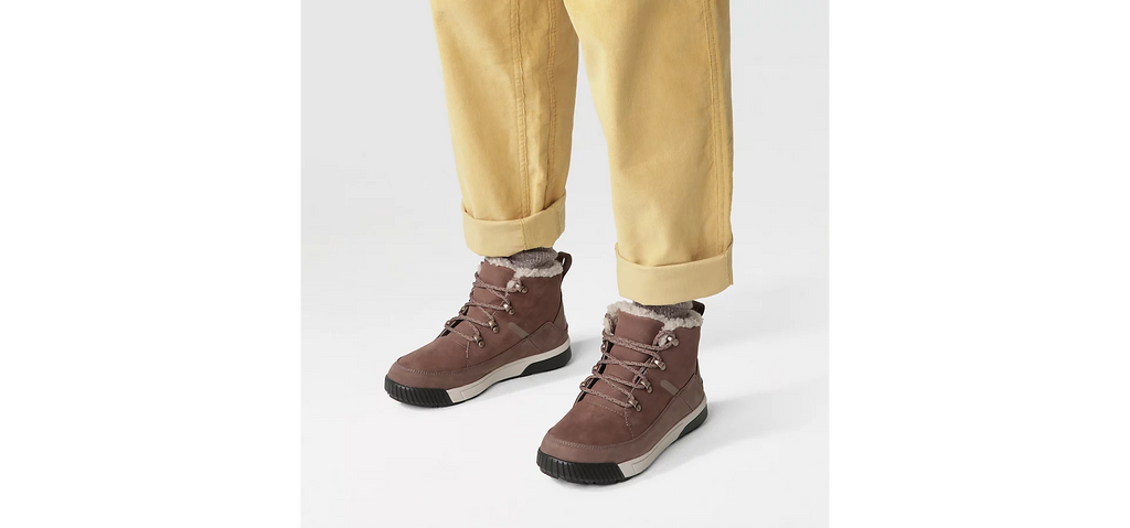 The North Face Women's Sierra Mid Lace WP Boots Deep Taupe The North Face Women's Sierra Mid Lace WP Boots Deep Taupe