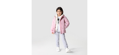 The North Face Kid's North Down Hooded Jacket Cameo Pink