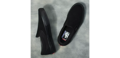 Vans Skate Slip-On Shoes Black/Black