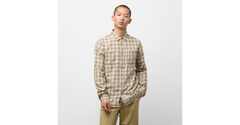 Vans Alameda II Flannel Long Sleeve Shirt Dirt/Oatmeal