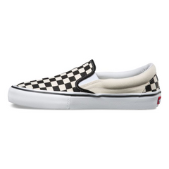 Vans Classic Slip-On Checkerboard Shoes Black/Off-White