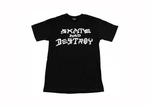 Thrasher T-Shirt Skate and Destroy Noir
