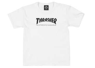 Thrasher T-Shirt Enfant Skate Mag Blanc