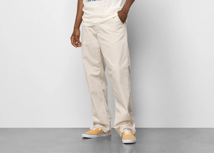 Vans Authentic Chino Loose Pants Oatmeal Rollin Board Supplies